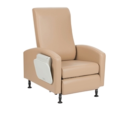 Winco Vero Care Cliner w/ Push Back, Fixed Arms & Pedestal Feet