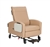 Winco Vero XL Care Cliner, Push Back, Fixed Arms, 5" Casters & Footplate