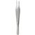 Miltex Hudson EWALD Forceps, 6", Dressing, Serrated Tips