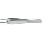 Miltex Hudson Forceps, Tissue, 1x2 Teeth - 4-3/4"