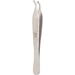 Miltex Tissue Forceps, Angular - 4-3/4"