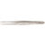 Miltex 5-1/2" Dressing Forceps - Delicate Serrated Tips - Non-Locking - Fluted Handles