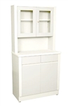 UMF Treatment Cabinet w/ upper cabinet section, 2doors, 2 drawers, 1 shelf, 32"W x 65"H x 16.25"D