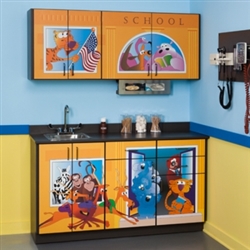 Clinton Theme Series "School House" Cabinets
