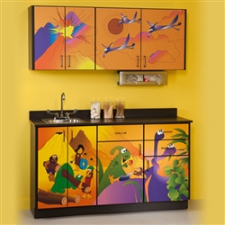 Clinton Theme Series "Dino Days" Cabinets