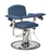 Clinton H Series, Padded, Blood Drawing Chair with Padded Arms