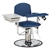 Clinton H Series, Padded, Blood Drawing Chair with Padded Flip Arm and Drawer