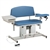 Clinton Power Series, Bariatric, Blood Drawing Chair with Padded Flip Arm and Drawer