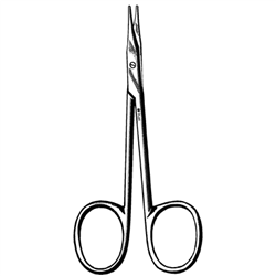 Sklar 4-1/2" Stevens Tenotomy Scissors, Straight, Smooth, Blunt/Blunt, Delicate