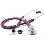 ADC Adscope 641 Sprague Stethoscope, 22", Boysenberry, Disposable Package