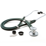 ADC Adscope 641 Sprague Stethoscope, 22", Dark Green, Disposable Package