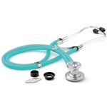 ADC Adscope 641 Sprague Stethoscope, 22", Frosted Peacock, Disposable Package