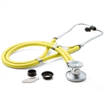 ADC Adscope 641 Sprague Stethoscope, 22", Neon Yellow, Disposable Package