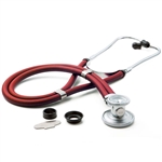 ADC Adscope 641 Sprague Stethoscope, 22", Red