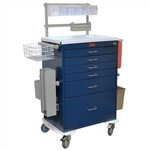 Harloff Deluxe Anesthesia Cart, Key Lock