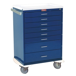 Harloff Anesthesia Cart, Key Lock with Standard Package