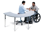 Hausmann Horseshoe Therapy Table