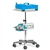 Clinton 67021 Store & Go Phlebotomy Cart