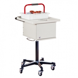 Clinton Two-Bin Phlebotomy Cart