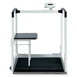 Seca EMR-Validated Multi-function Wheelchair / Handrail Scale with seat