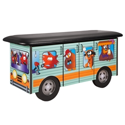 Clinton Fun Series Pediatric Exam Table: Cool Camper