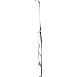 Sklar Colver Tonsil Examining Retractor, Blunt Tip - 8"