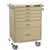 Harloff Procedure Cart, Tall Cabinet, Six Drawers, Basic Electronic Pushbutton Lock with Key Lock