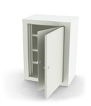 UMF Double Door, Double Lock Narcotic Cabinet with Three Shelves