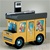 Clinton Fun Series Scale Exam Table: Zoo Bus with Jungle Friends