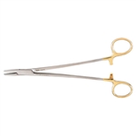 Miltex 11.75" Mayo-Hegar Needle Holder - Tungsten Carbide - Serrated Jaws