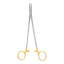 Miltex 11.75" Crile-Wood Needle Holder - Tungsten Carbide - Straight - Serrated Jaws