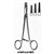 Miltex Mayo-Hegar Needle Holder, 8", Quick Release Ratchet, Serrated, Carb-N-Sert T.C. Jaws