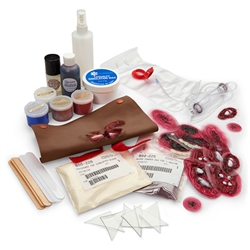 Nasco Simulaids Basic Casualty Simulation Kit - Dark