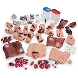 Nasco Simulaids EMT Casualty Wound Simulation Kit