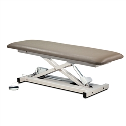 Clinton Open Base Power Table with One Piece Top