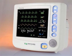 Criticare nGenuity 8100EP Patient Monitor w/ Printer