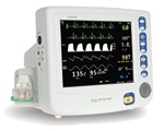 Criticare nGenuity 8100E1-ST Patient Monitor w/ ST, Arrythmia, Printer