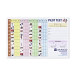 Digital Pilot Hearing Test Scoring Pad (50 Pages)