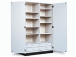Hausmann Double Door Storage Cabinet