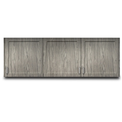 Clinton 8372 Fashion Finish 72" Wall Cabinet w/ 3 Doors