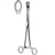 Sklar Foerster Sponge Forceps, Serrated, Straight - 9-1/2"