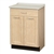 Clinton 8821-AF Fashion Finish, Molded Top Treatment Cabinet with 2 Doors & 1 Drawer