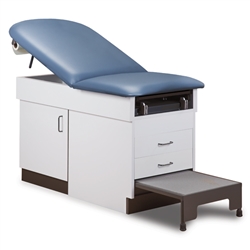 Clinton 8890 Family Practice Exam Table with Step Stool