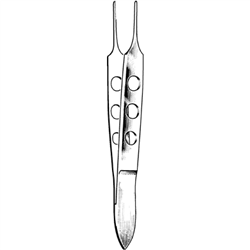 Sklar Merit Bishop-Harmon Forceps, Forceps Serrated - 3-1/2"