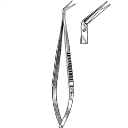 Sklar Potts-Smith Micro Vascular Scissors, Angled, 45 Degrees, 14mm Blade - 7"
