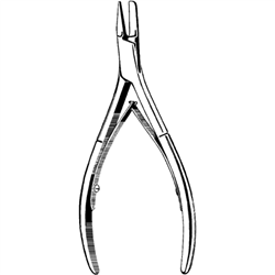 Sklar Merit Ingrown Toenail Forceps, English Anvil Pattern - 5"