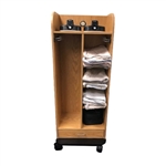 Hausmann 2-Bay Recovery Cart & Cabinet