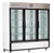 72 Cubic Foot ABS TempLog Premier Laboratory Triple Swing Glass Door Refrigerator - Hydrocarbon