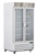36 Cubic Foot Double Swing Glass Door Chromatography Refrigerator - Hydrocarbon (Medical Grade)