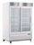 47 Cubic Foot ABS Double Sliding Glass Door Laboratory Refrigerator - Hydrocarbon